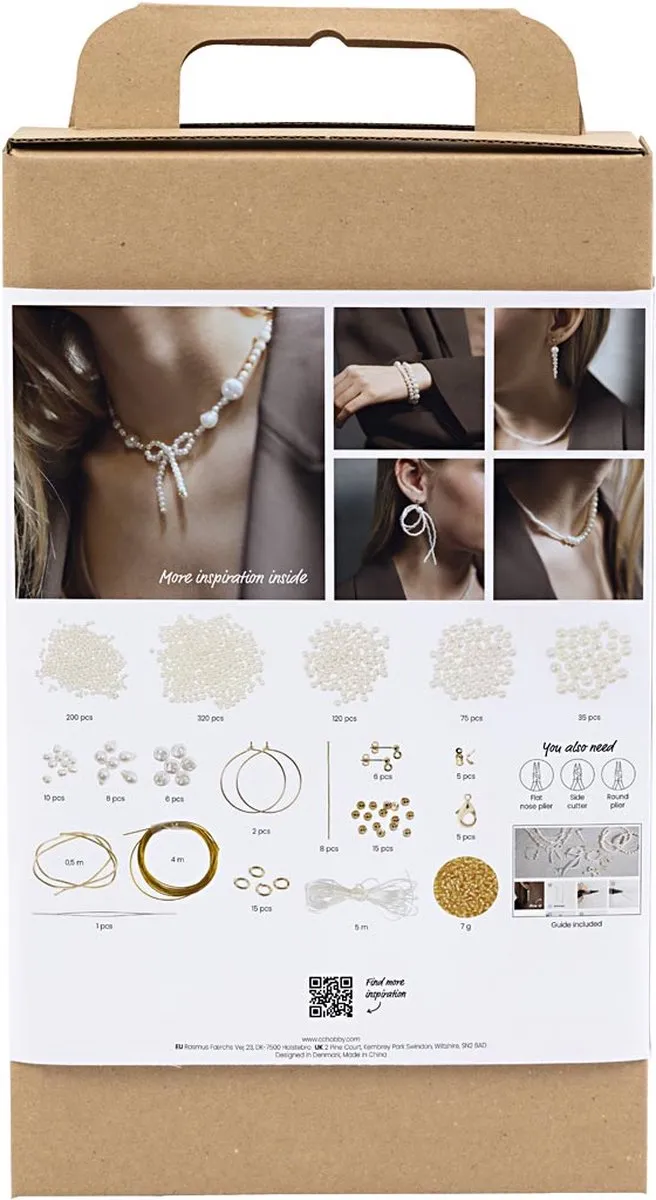 Creativ Company CC Creatieve Box Sieraden Parelmoer - Multicolor