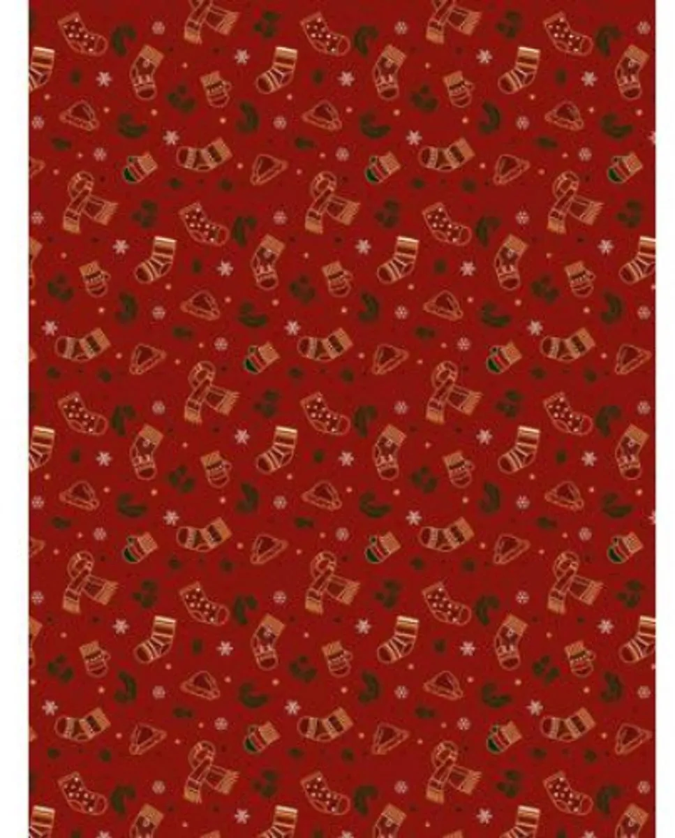 Decopatch Texture Papier Vintage Kerst - 30x30cm - 4 Stuks