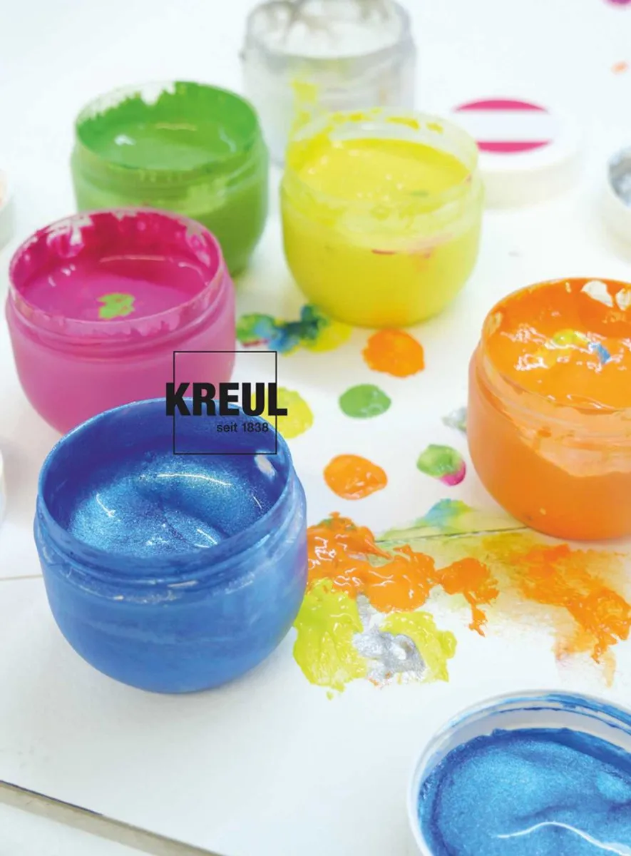 Kreul Mucki Vingerverf - 6 Kleuren 50ml
