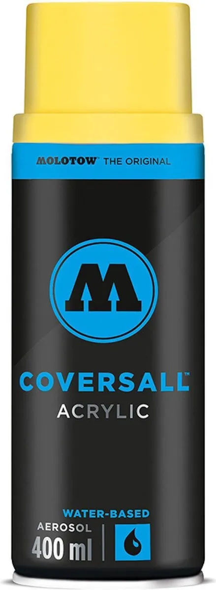 Molotow CoversAll Waterbased Spuitbus Zinc Yellow 400ml