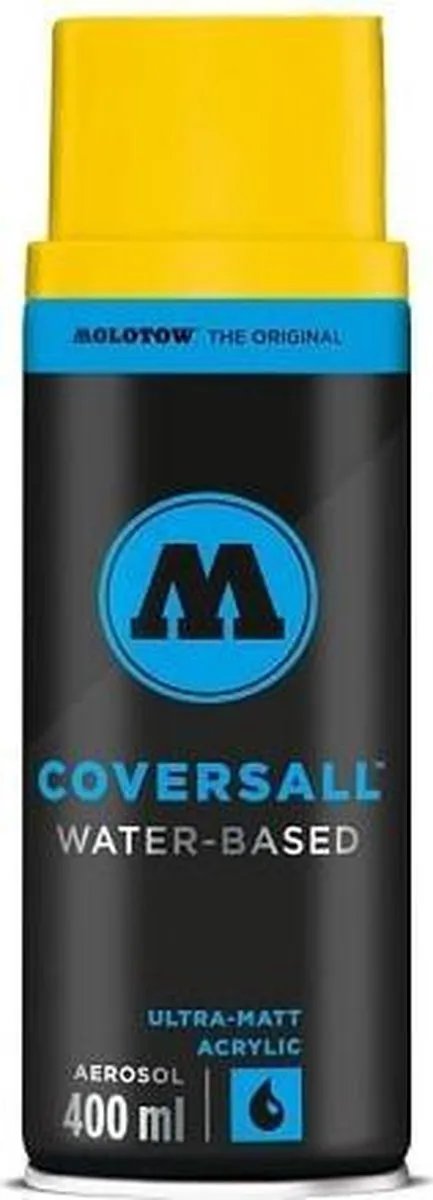 Molotow CoversAll Waterbased Spuitbus Zinc Yellow 400ml