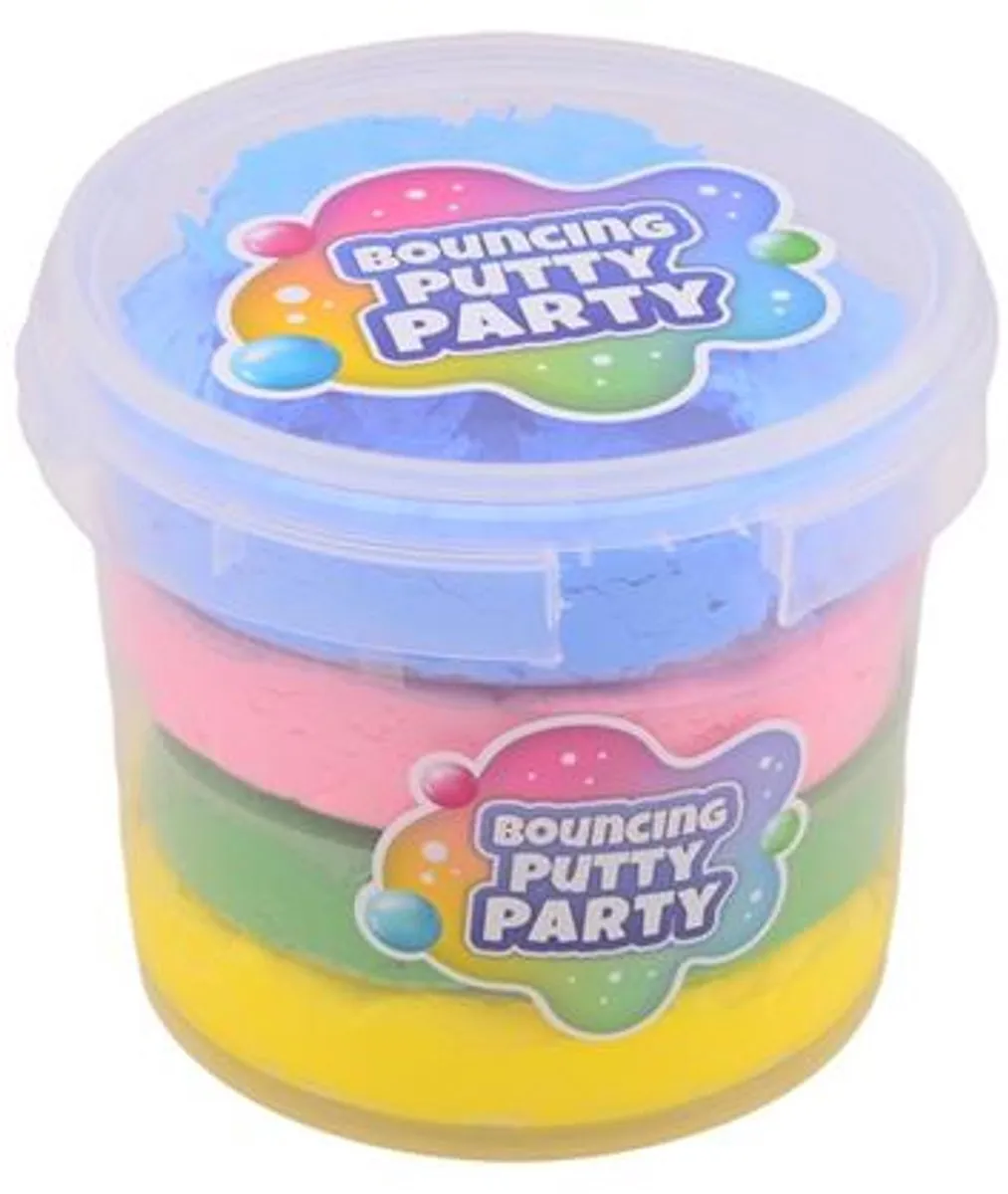 Johntoy Regenboog Bouncing Putty - 400g