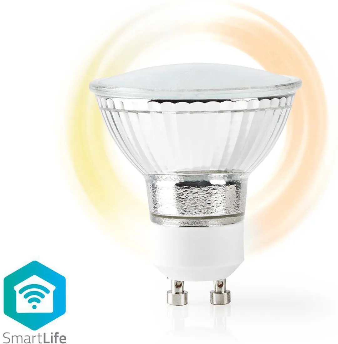 Nedis SmartLife LED Bulb GU10 5W Warm Wit Mat - 330lm - afbeelding 4 van 6