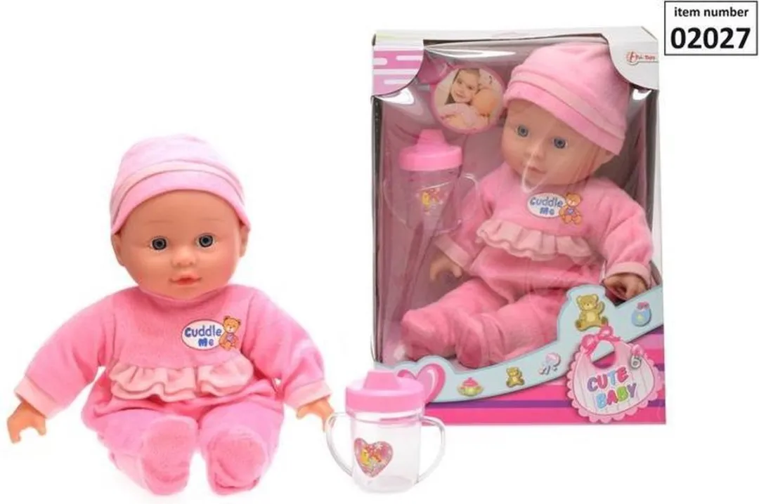 Toi-Toys Cute Baby Babydoll 30cm - Multicolor