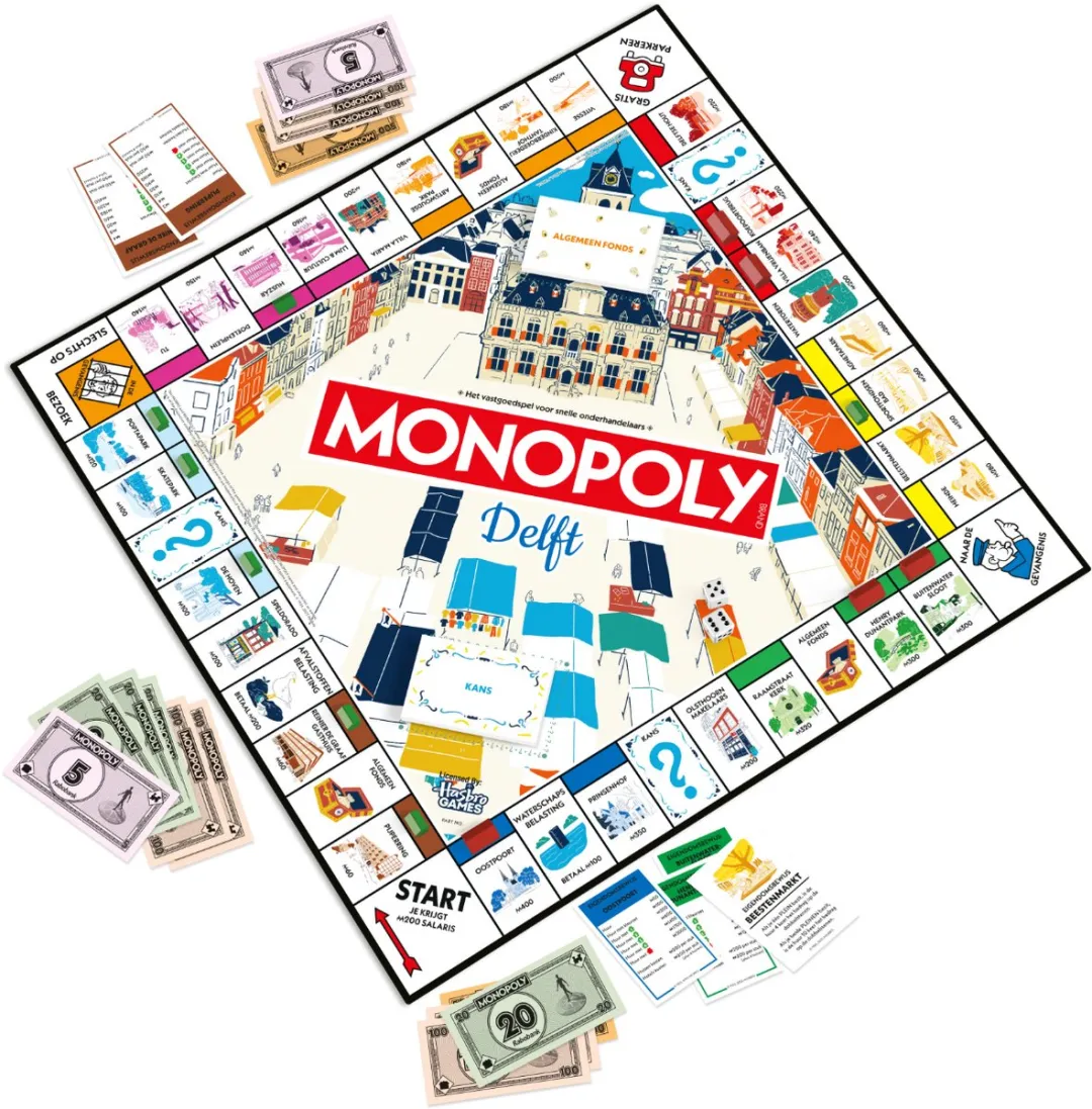 Identity Games Monopoly Delft - Gelimiteerde editie