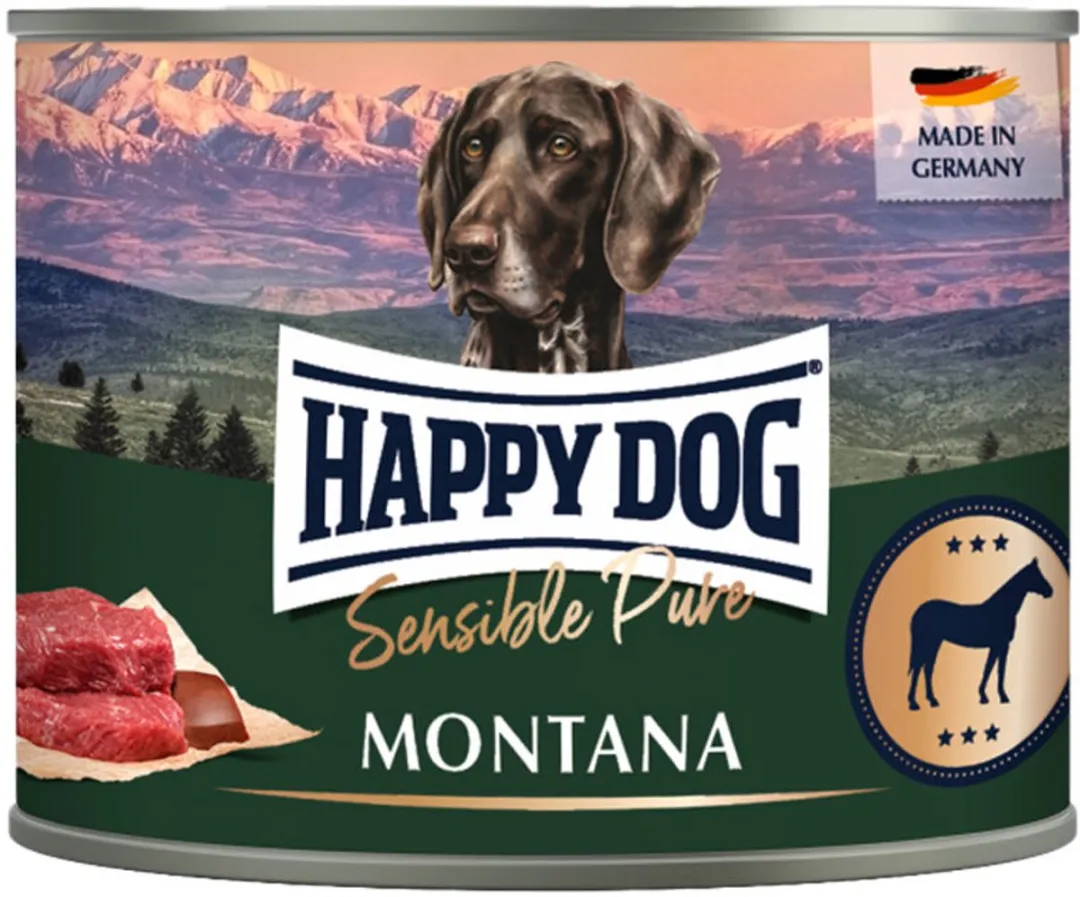 Happy Dog Sensible Pure Montana Paard - 6x400g