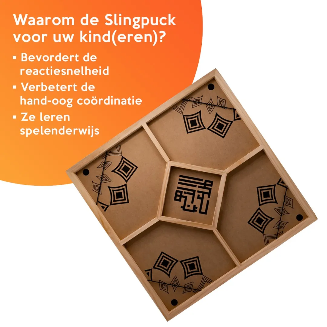 Must-Have for Kids Slingpuck XXL Lichtbruin - 2 Spelers - afbeelding 6 van 6