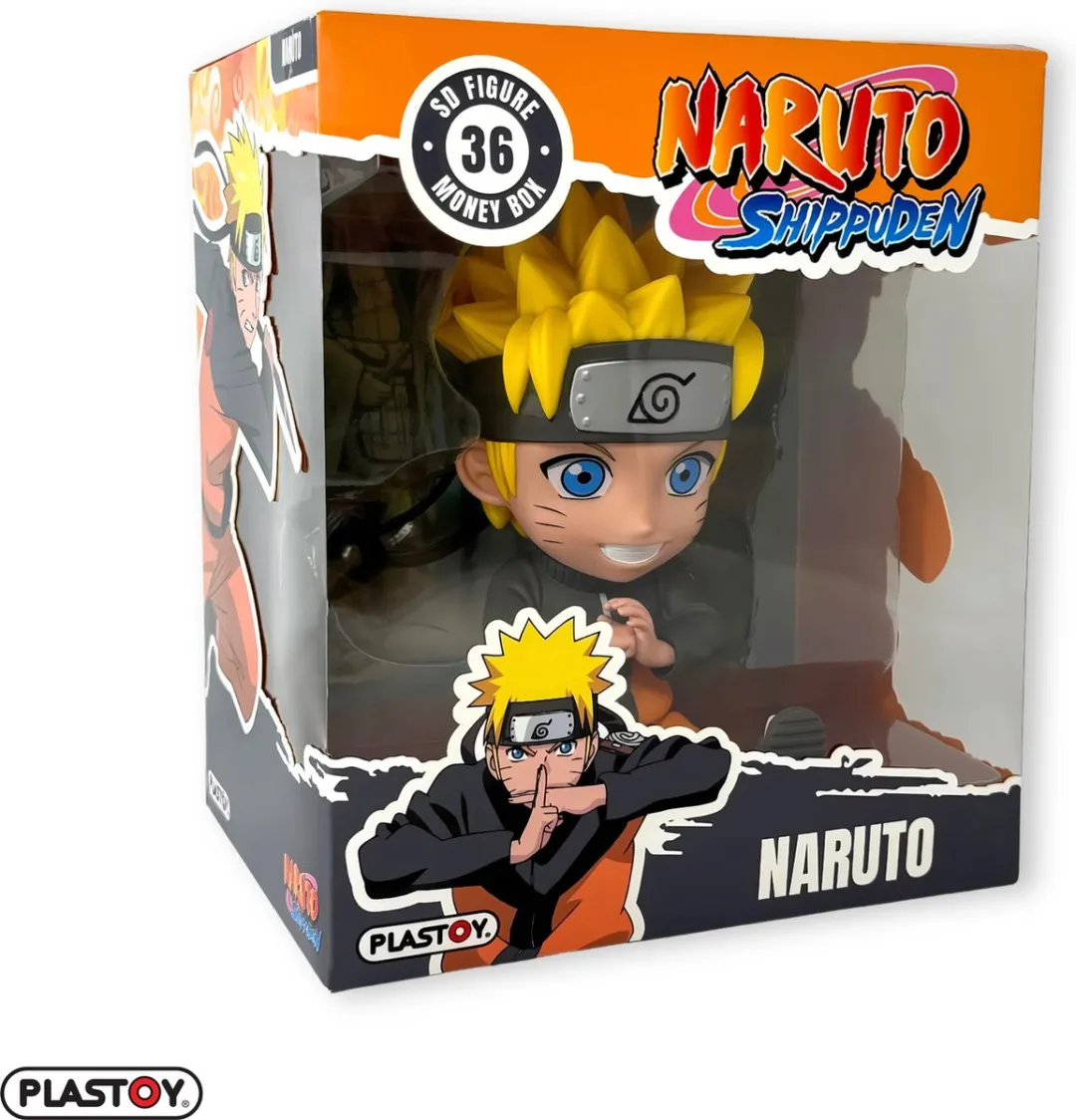 Plastoy Naruto Shippuden Spaarpot - Veelkleurig