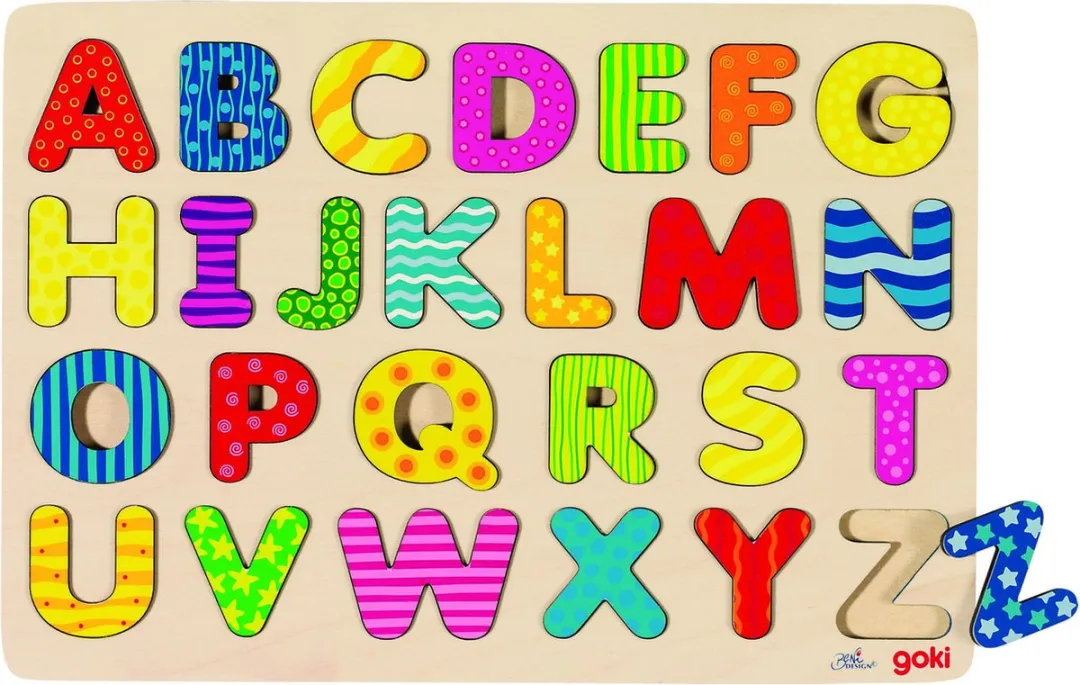 Goki Alphabet Puzzle 26 Stuks