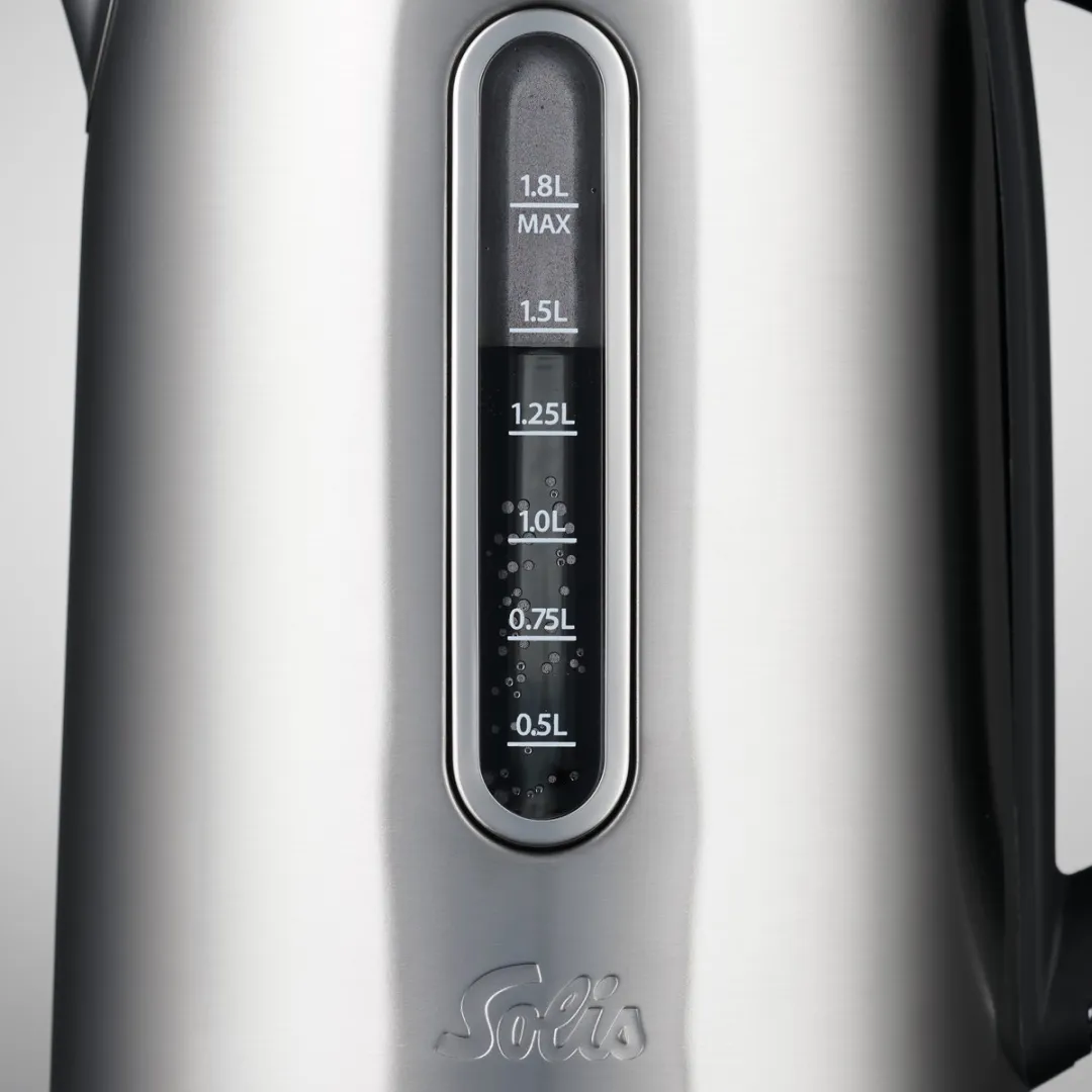 Solis Flexi Temp Waterkoker 2400W - 1.8L - 14 Programma's - Zwart