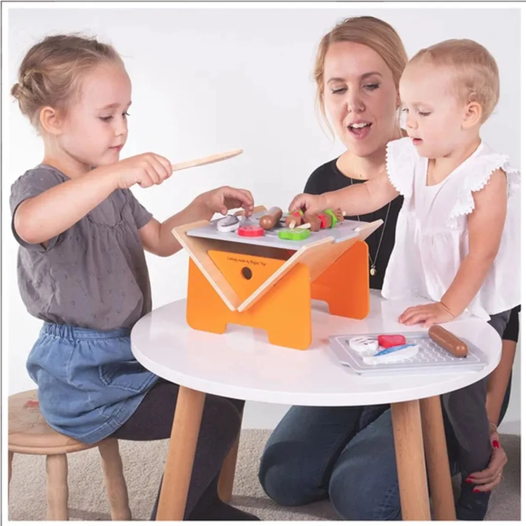 BIGJIGS Tafel BBQ 33013 - Speelgoed - afbeelding 2 van 6