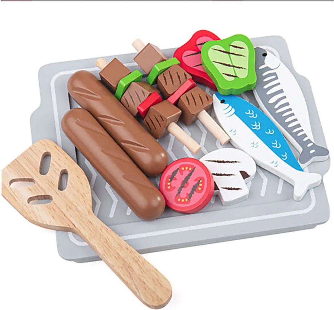 BIGJIGS Tafel BBQ 33013 - Speelgoed - afbeelding 4 van 6
