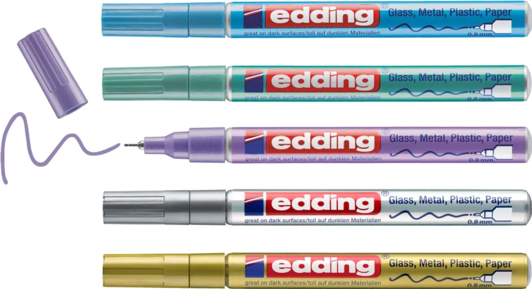 edding 780/5 S Glanslakmarkers Metallic
