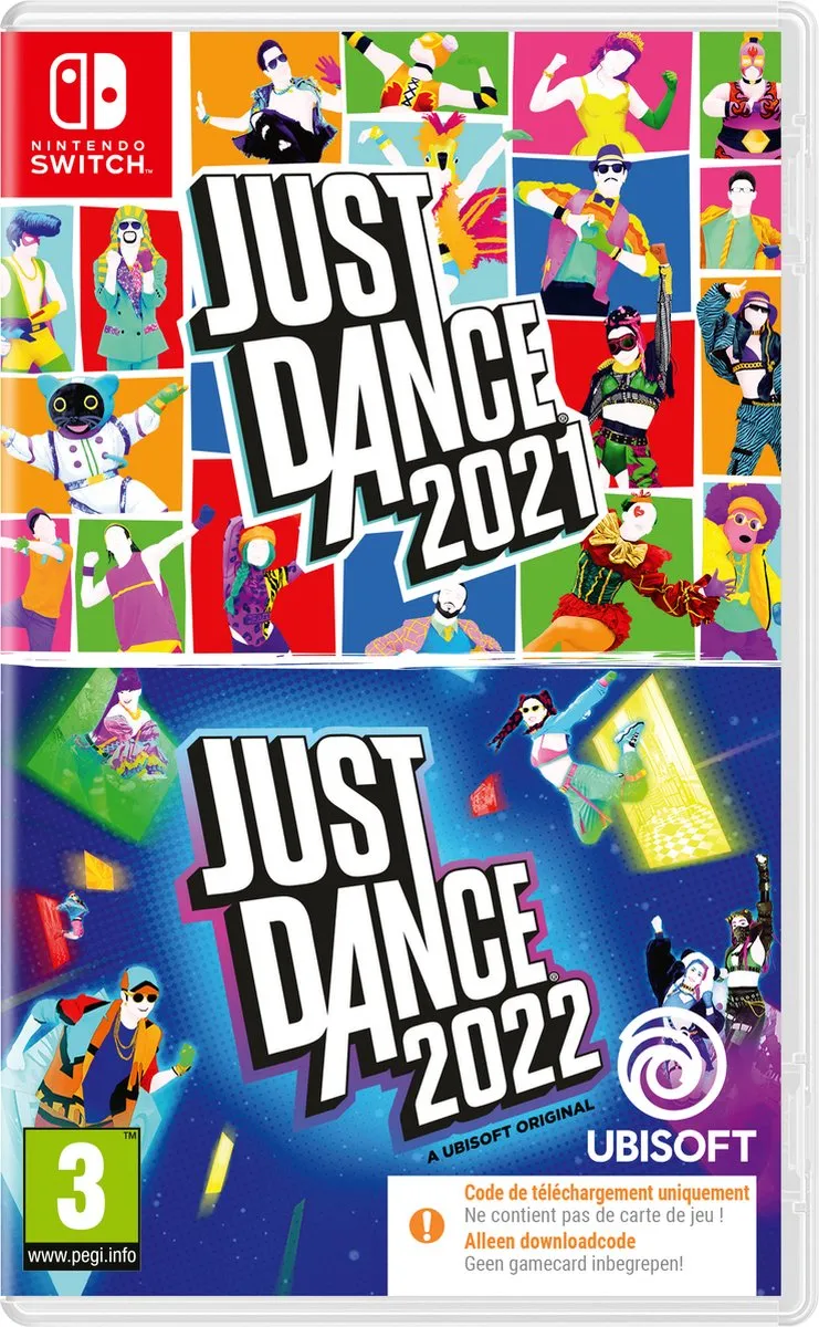 Ubisoft Just Dance 2021 & 2022 Nintendo Switch - 2 Jaargangen