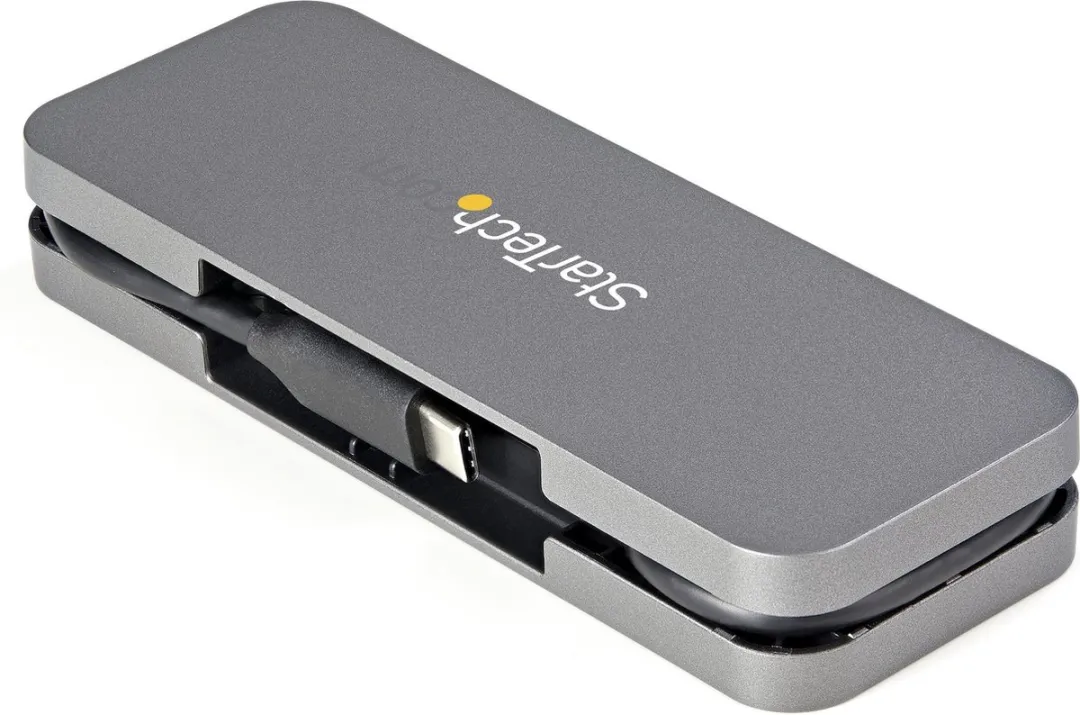 Startech HB30CM4AB USB-Hub - Zwart/Grijs
