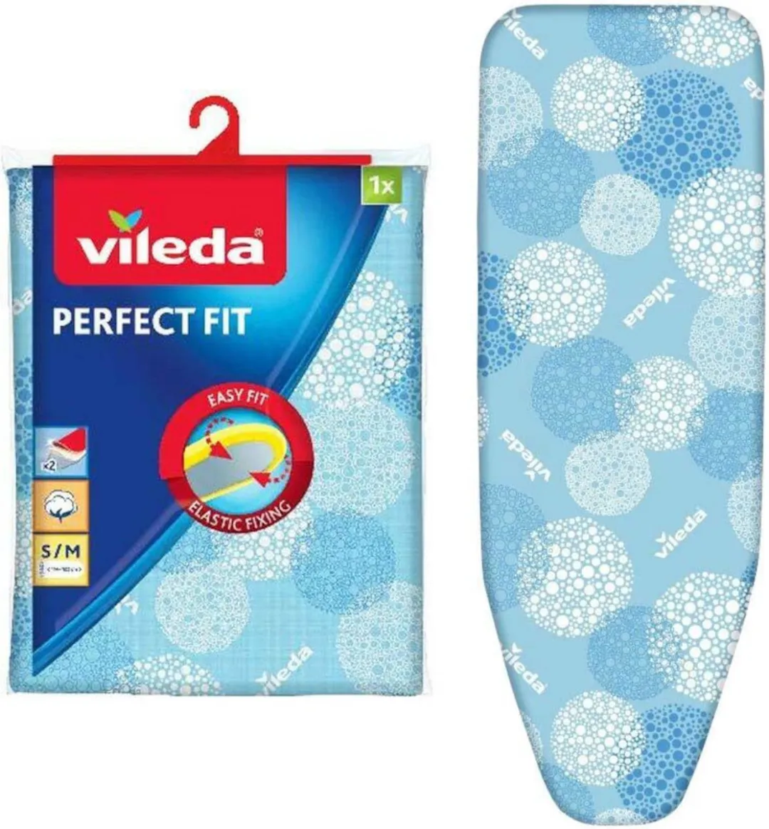 Vileda Viva Express Perfect Fit 159525 Strijkplankovertrek - Blauw/Grijs of Geel