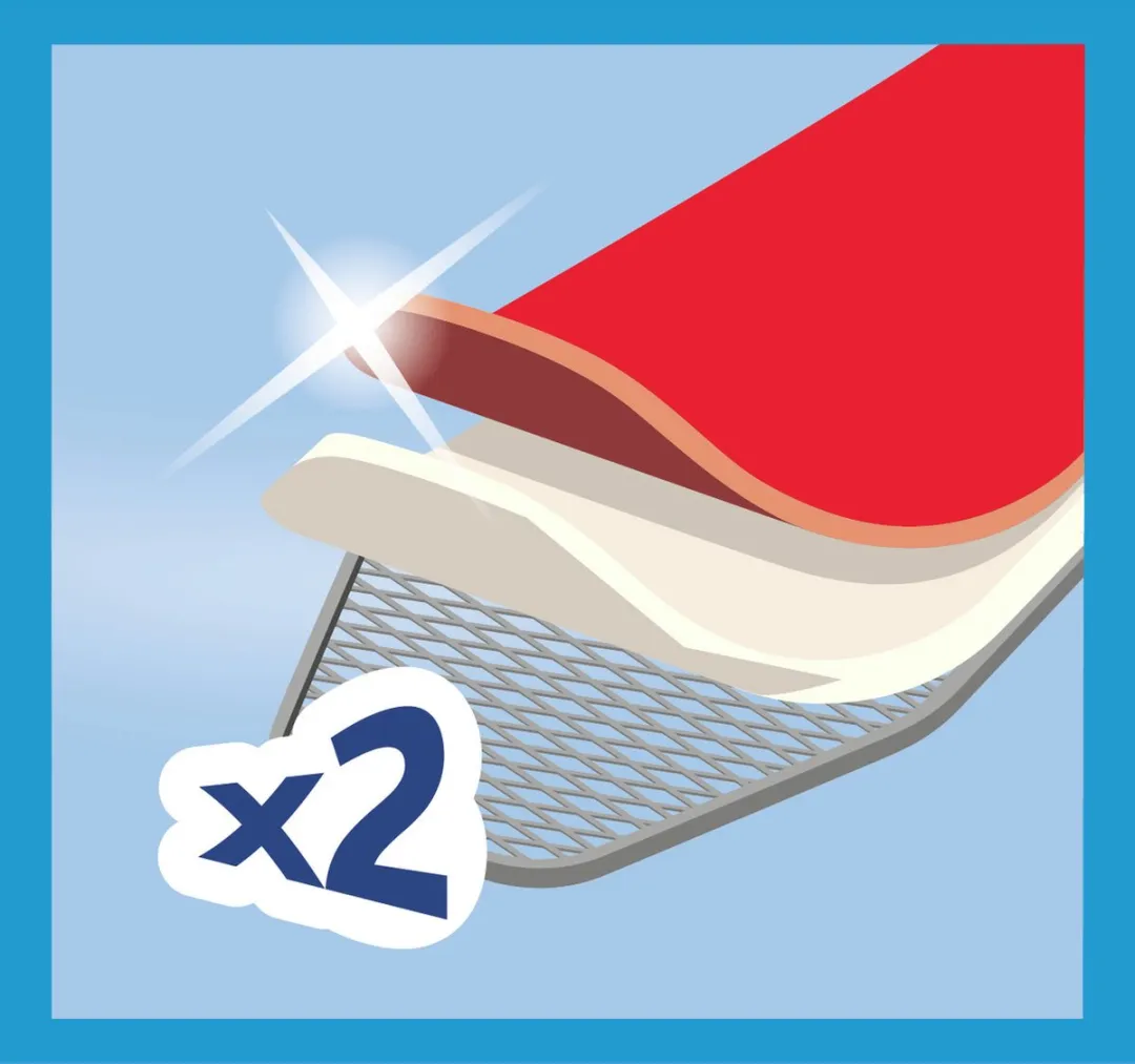 Vileda Viva Express Perfect Fit 159525 Strijkplankovertrek - Blauw/Grijs of Geel
