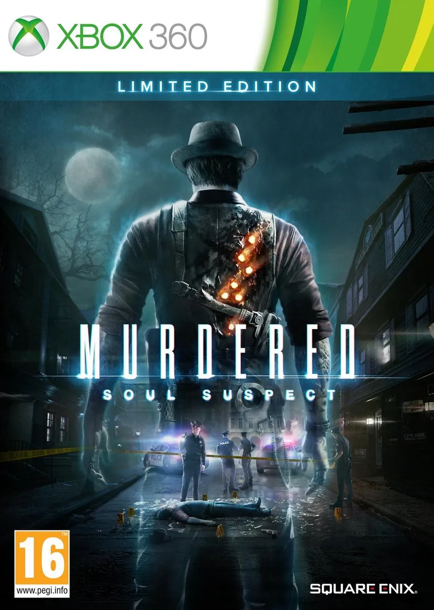 Square Enix Murdered Soul Suspect Limited Edition Xbox 360