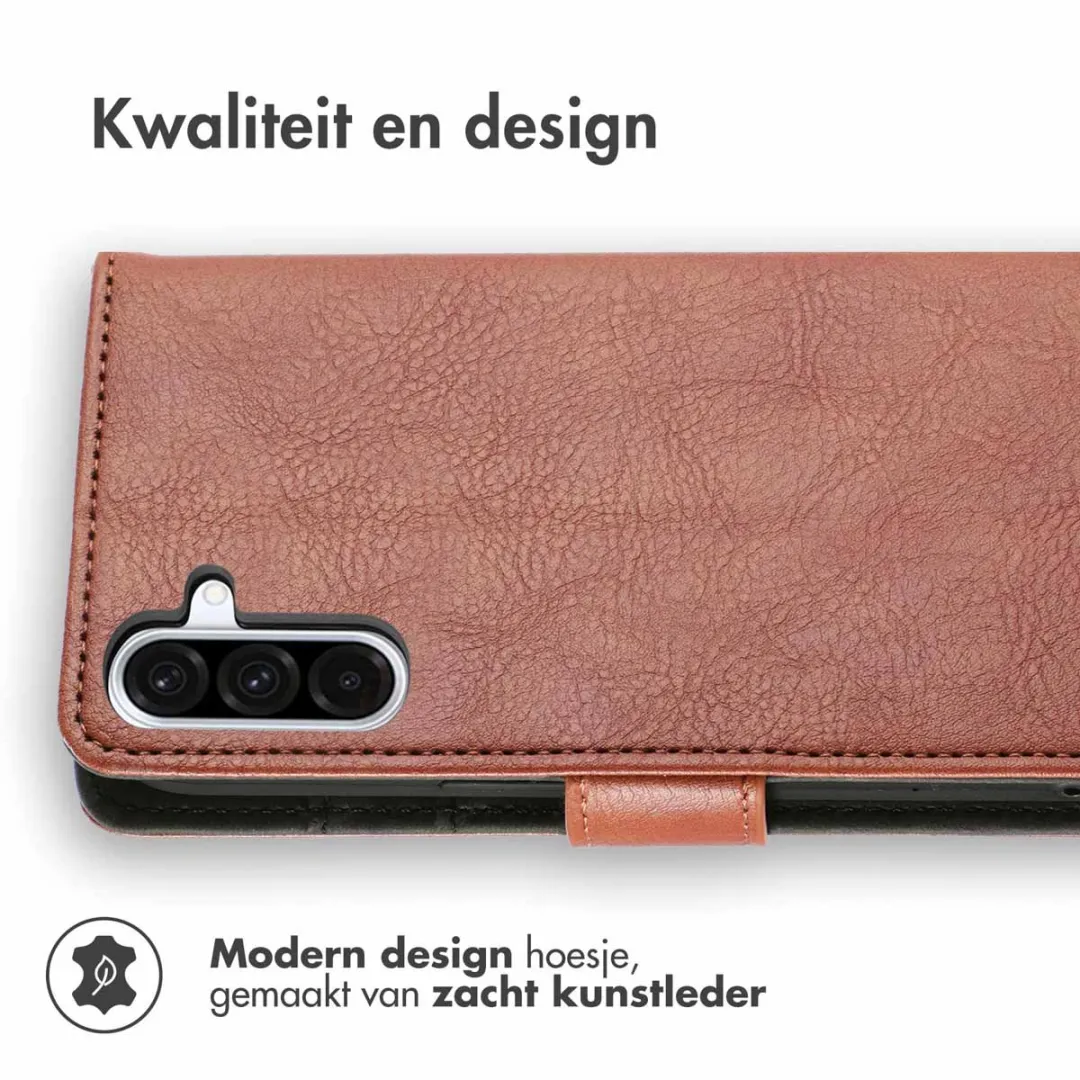 Imoshion Hoesje Samsung Galaxy A36 - 3 Pasjes - Bruin