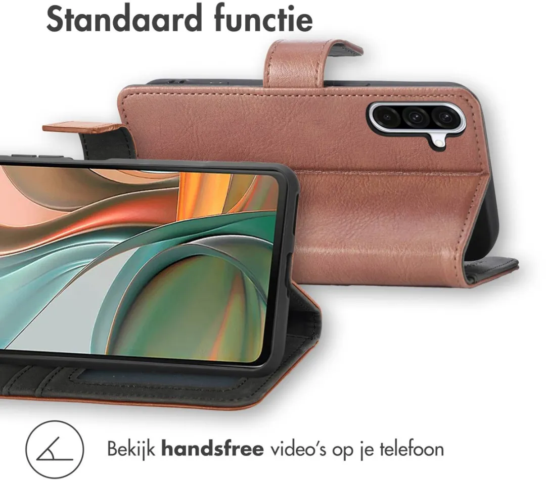 Imoshion Hoesje Samsung Galaxy A36 - 3 Pasjes - Bruin