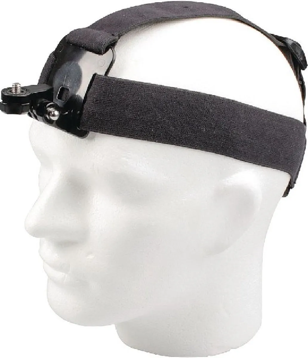 Nedis ACMK04 Action Cam Hoofdband - Zwart