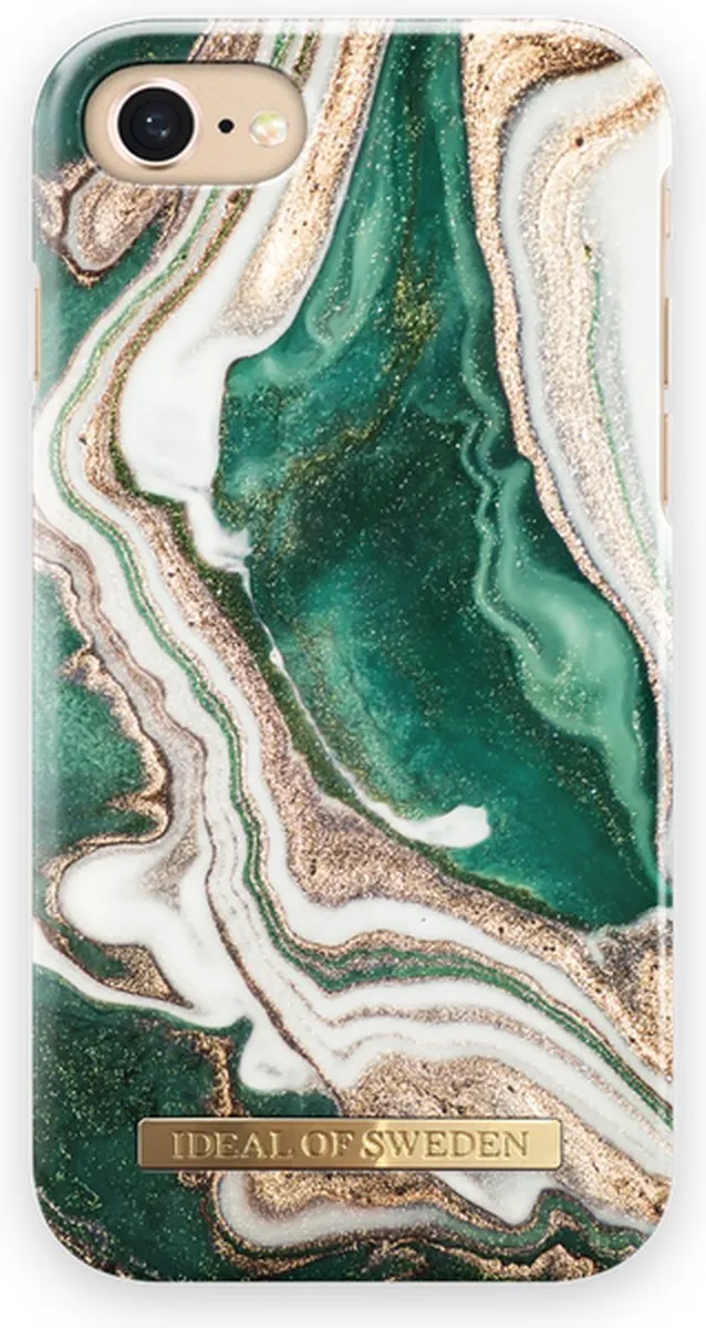 iDeal of Sweden iPhone SE2/8 Backcover - Golden Jade Marble