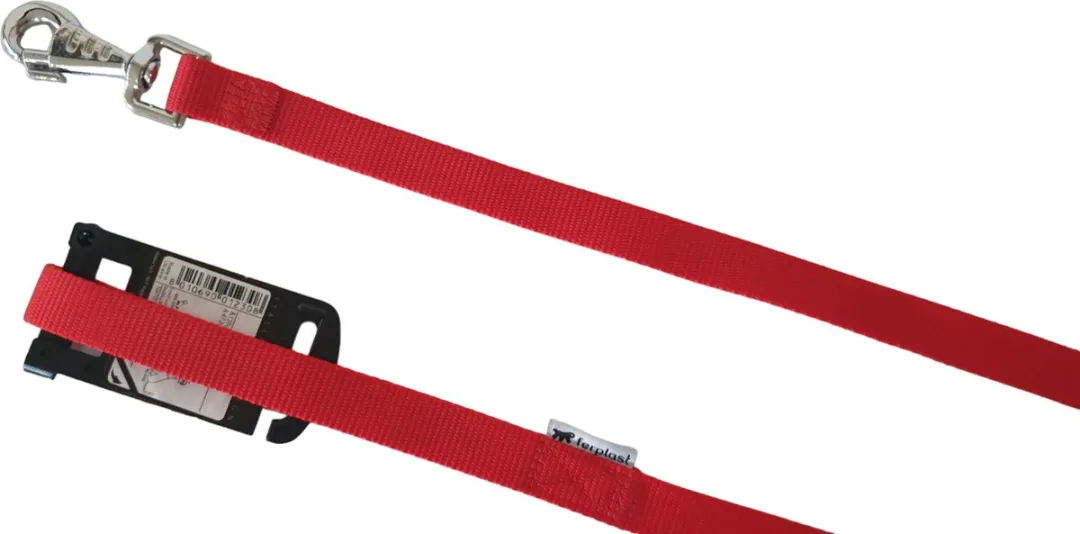 Ferplast Club G Hondenriem - Rood 20mm - 120cm