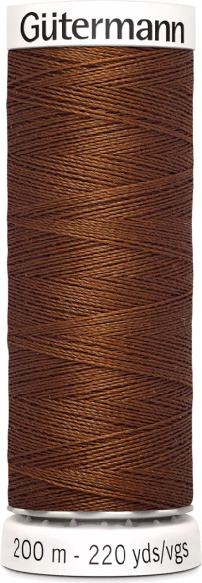 Gutermann Polyester Naaigaren 200m - Bruin