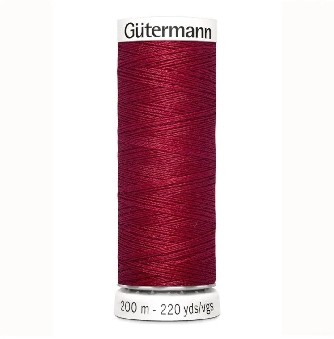 Gutermann Polyester Naaigaren 200m - Rood