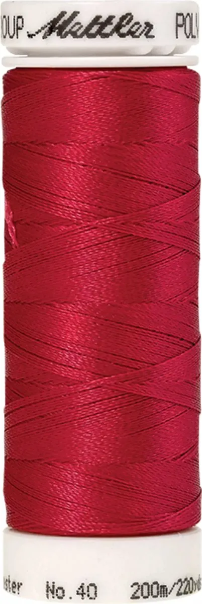 Amann Polysheen Borduurgaren 200m - Rood