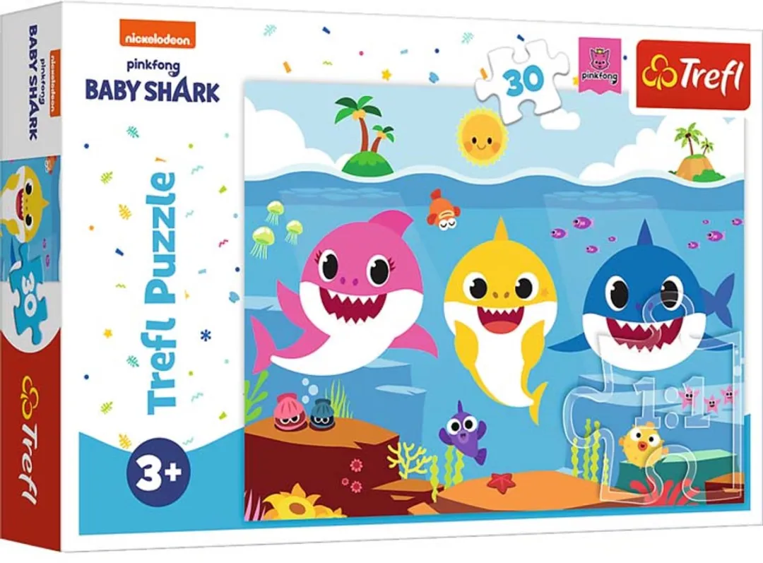 Trefl 30 De onderwaterwereld van haaien Puzzel