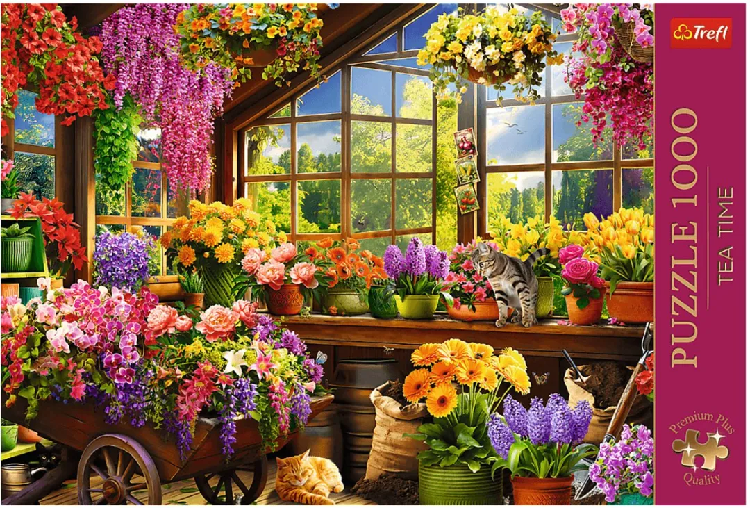 Trefl Puzzel 1000 Stuks Tea Time - Multicolor
