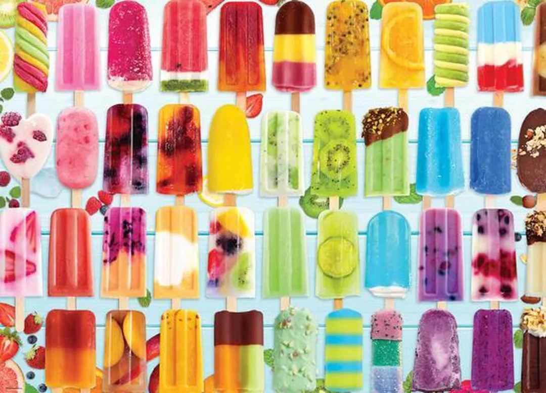 Eurographics Popsicle Rainbow Tin 1000 Stuks - Multicolor