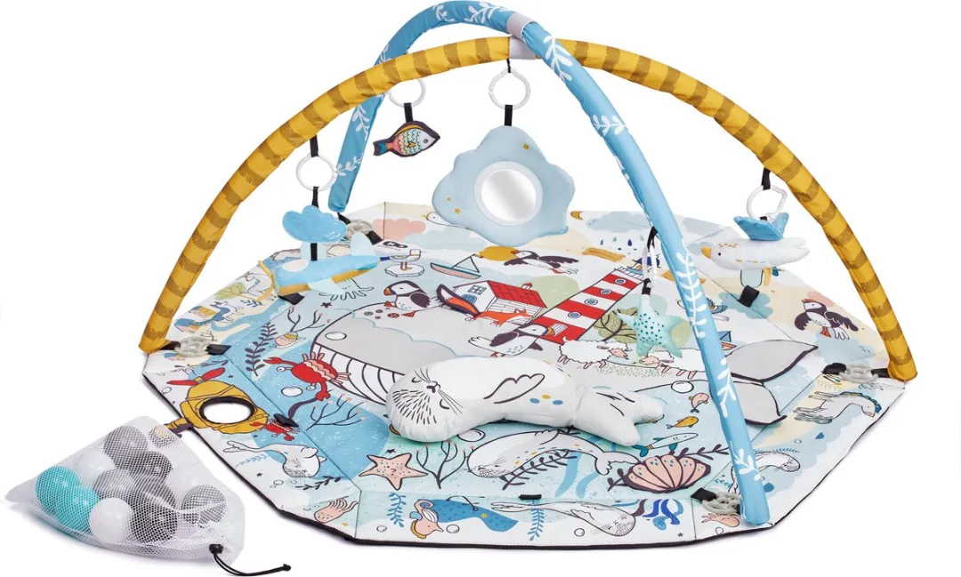 KinderKraft SMARTPLAY SEA Speelkleed met Speelbogen