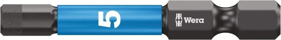 Wera 05057645001 1/4" Impaktor Inbus Bit 5.0x50mm