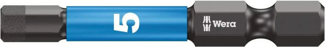 Wera 05057645001 1/4" Impaktor Inbus Bit 5.0x50mm