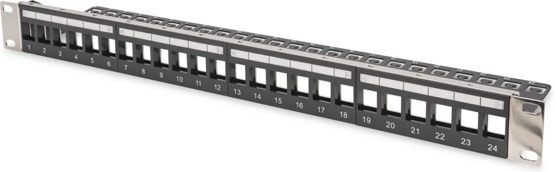 Digitus DN-91410-LF Netwerkpatchpaneel 24 Poorten - 19" - 1 HE