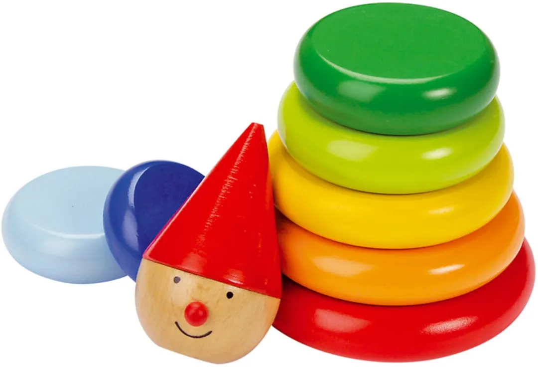 Goki Nimo Stacking Man Magnetisch - 8 Stuks Multicolor - afbeelding 4 van 5