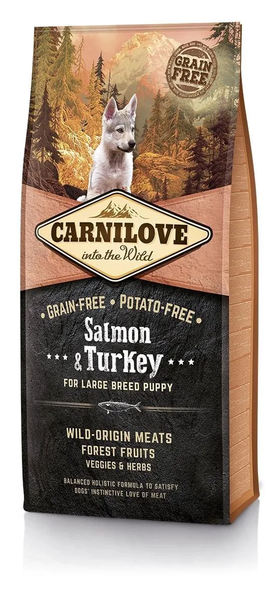 Carnilove Puppy Large Breed Zalm & Kalkoen