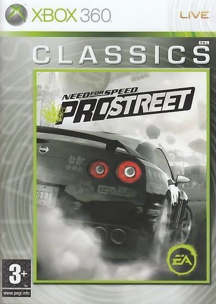 EA Need For Speed Prostreet Classics Edition