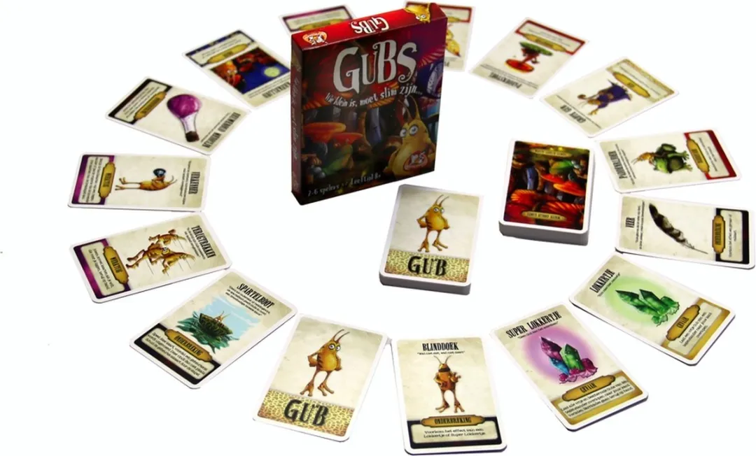 White Goblin Games Gubs Kaartspel - 2-6 Spelers - 10+