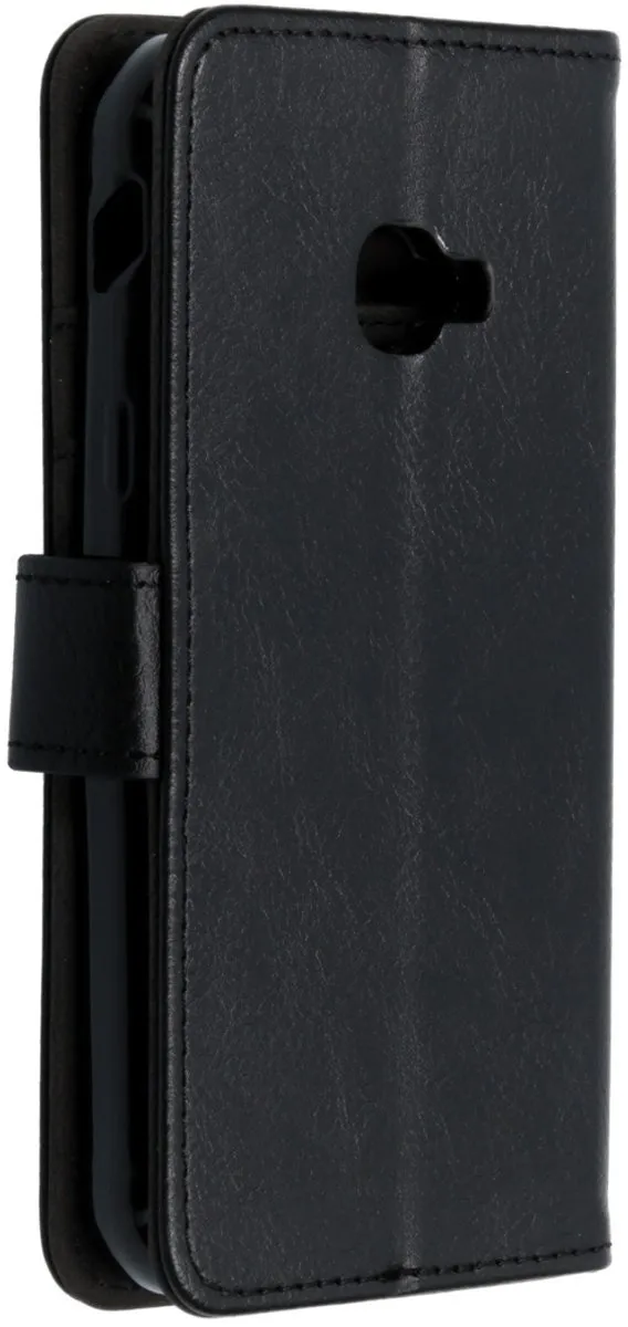 imoshiion Hoesje Samsung Galaxy Xcover 4/4S - 3 Pasjes - Zwart