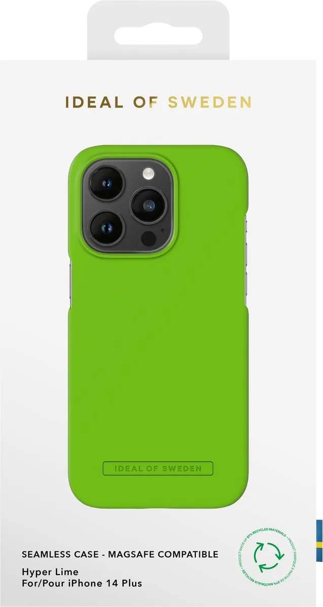 iDeal of Sweden iPhone 14 Plus Hoesje Hyper Lime - MagSafe