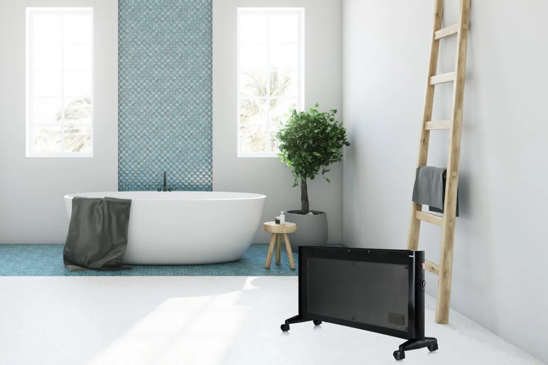 Domo DO7346M Convectorkachel 1500W - Badkamer - Zwart