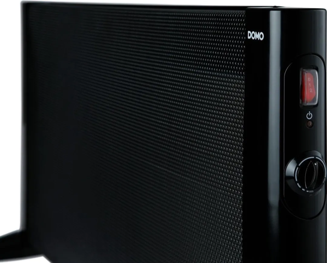 Domo DO7346M Convectorkachel 1500W - Badkamer - Zwart