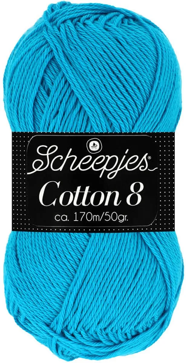 Scheepjes Cotton 8 563 Blauw