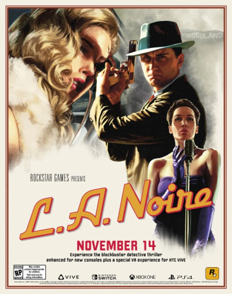 Rockstar L.A. Noire - PS4 - afbeelding 7 van 8