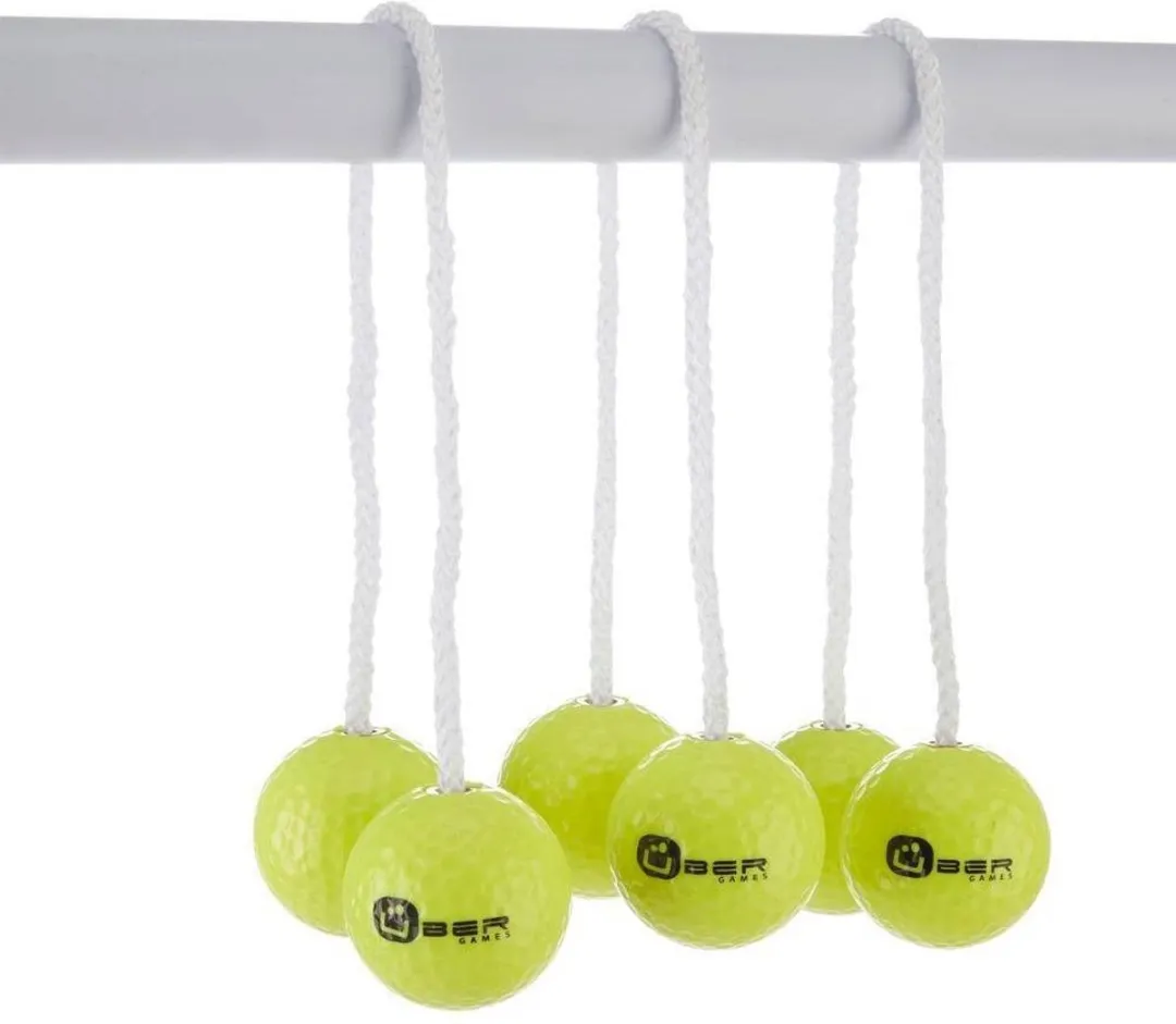 Ubergames Laddergolf Bolas - 3x2 Stuks - Rood