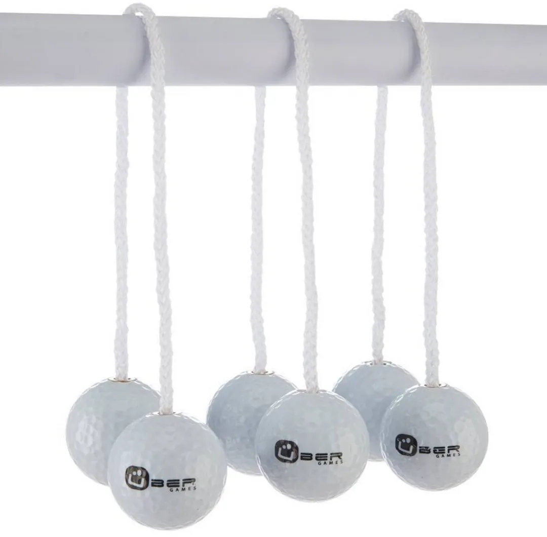 Ubergames Laddergolf Bolas - 3x2 Stuks - Rood