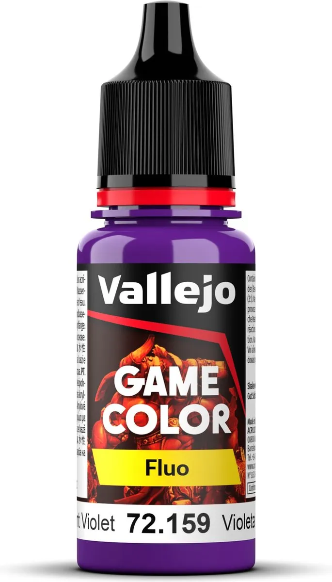 Vallejo Game Color Acrylverf Fluorescent Violet 18ml
